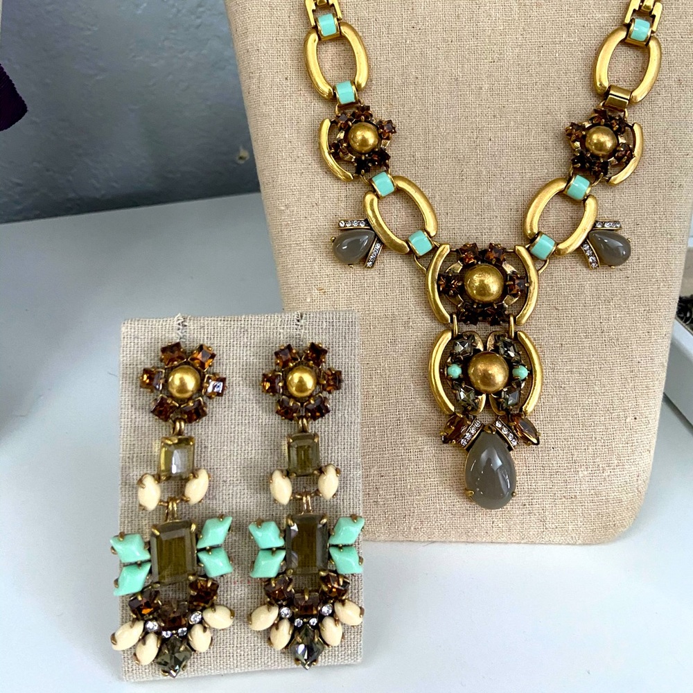 Stella & dot necklace and earring kit